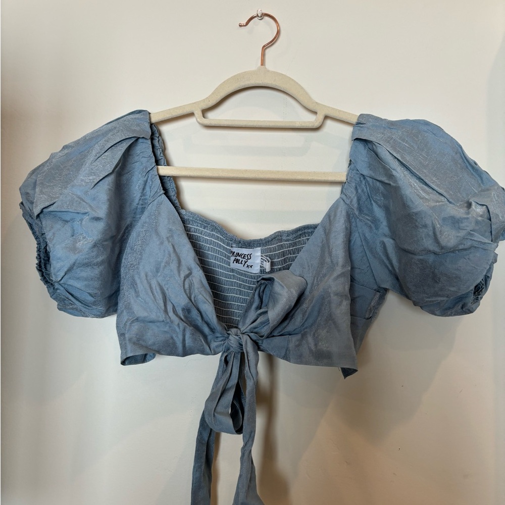 Princess Poly blue top